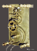 Tompion's pre-Greenwich pull-wind 8-day Regulator - recalls Jonas Moore's loan to John Flamsteed in 1675